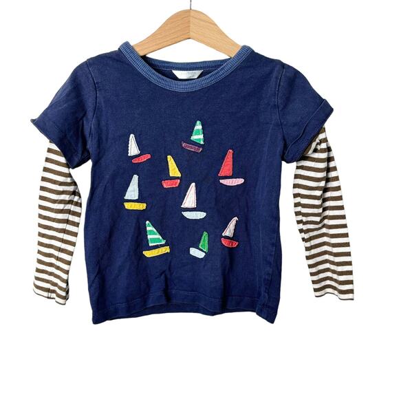 Mini Boden Sailboat Tee - Picture 1 of 6